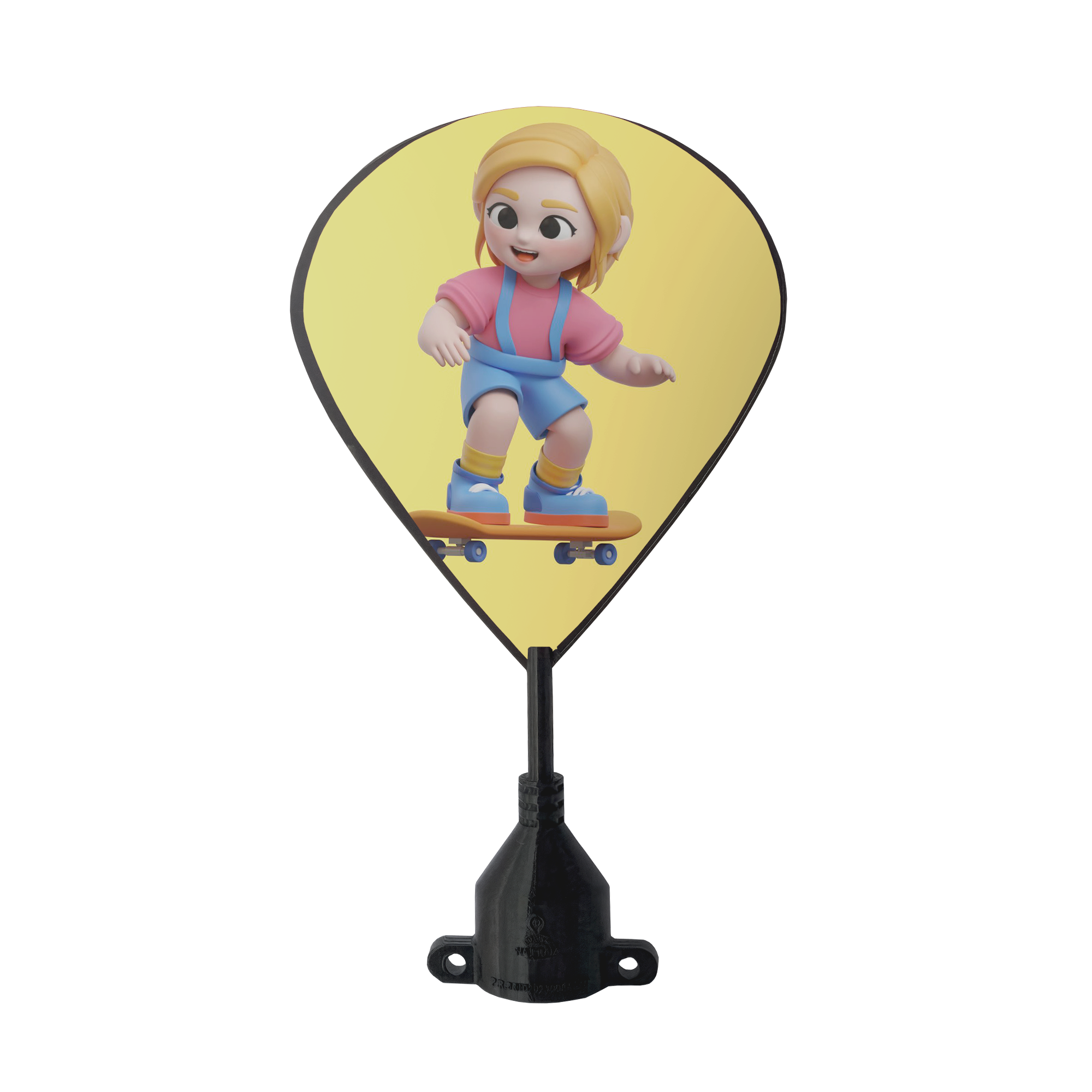 Kit seu CEP na Areia - Menina Skatista